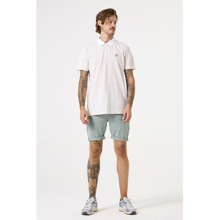 POLO HOMBRE GARCIA JEANS ESTAMPADO CON LOGO FIT REGULAR