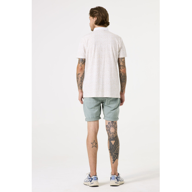 POLO HOMBRE GARCIA JEANS ESTAMPADO CON LOGO FIT REGULAR