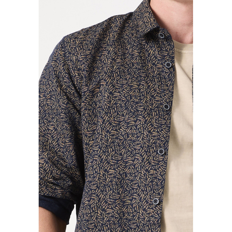 CAMISA HOMBRE GARCIA JEANS ESTAMPADA FIT REGULAR