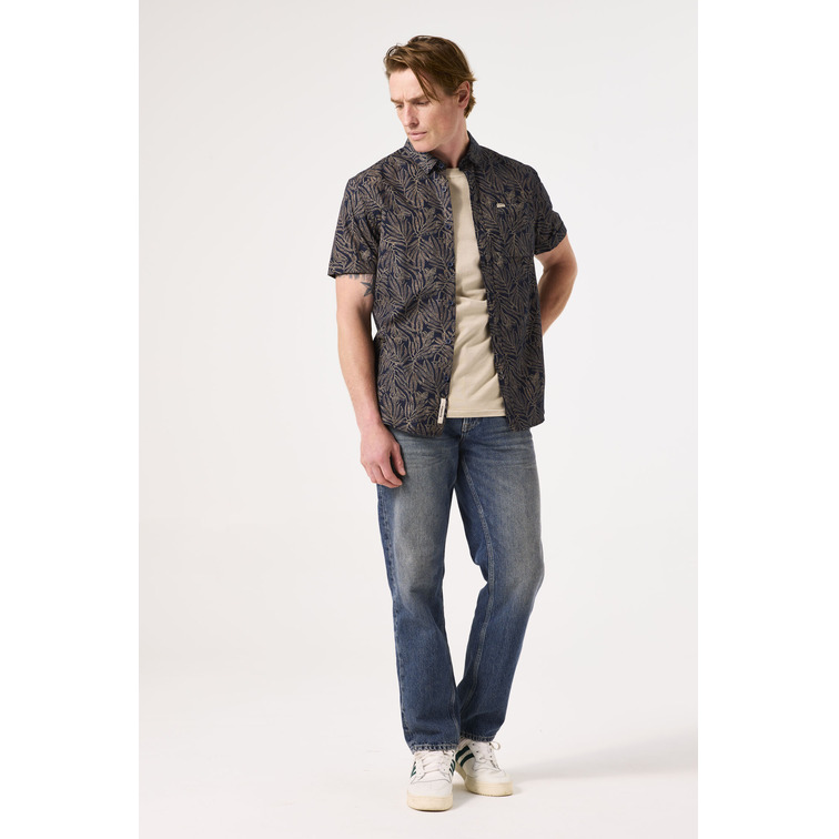 CAMISA MANGA CORTA HOMBRE GARCIA JEANS ESTAMPADA FIT REGULAR