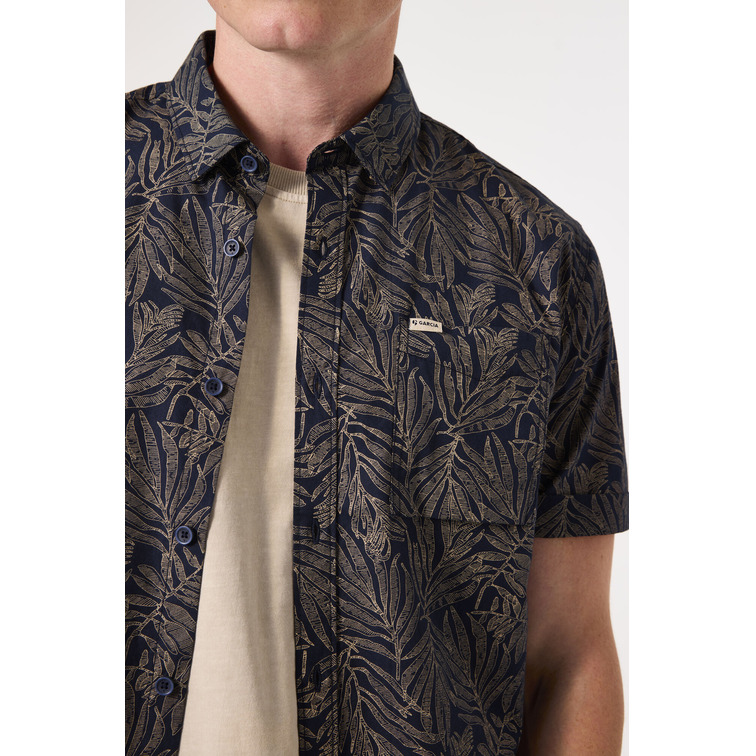 CAMISA MANGA CORTA HOMBRE GARCIA JEANS ESTAMPADA FIT REGULAR