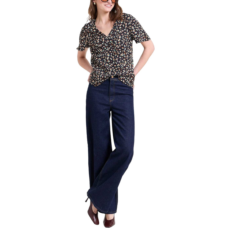 CAMISA MUJER NAFNAF PARIS ESTAMPADA