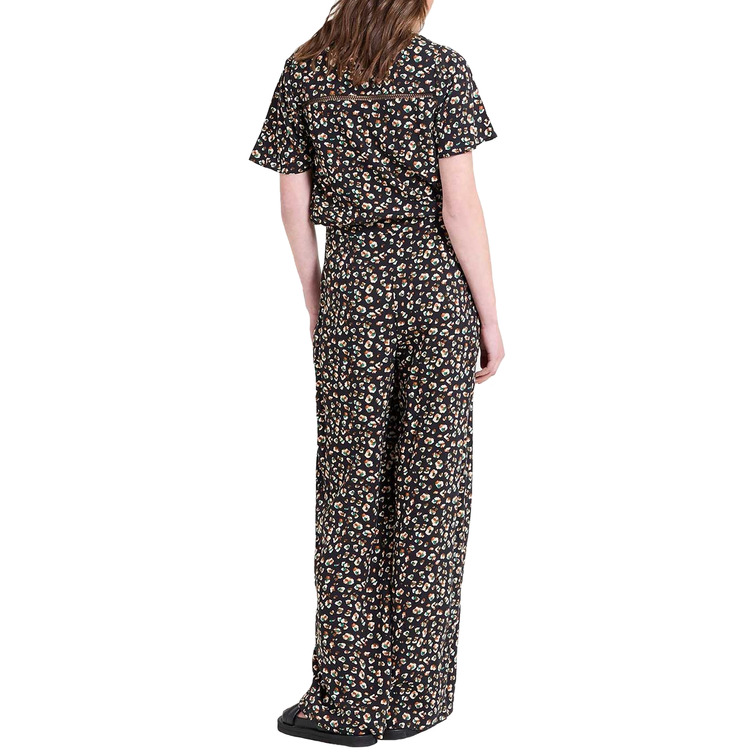 PANTALÓN FLUIDO MUJER NAFNAF PARIS ESTAMPADO TIRO MEDIO