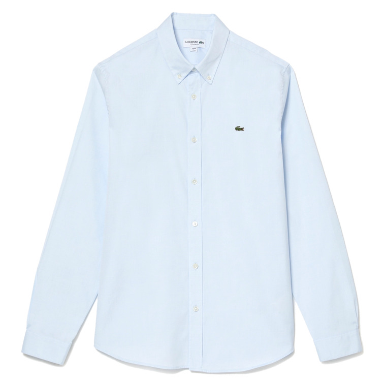 CAMISA LISA EN ALGODÓN PREMIUM HOMBRE LACOSTE