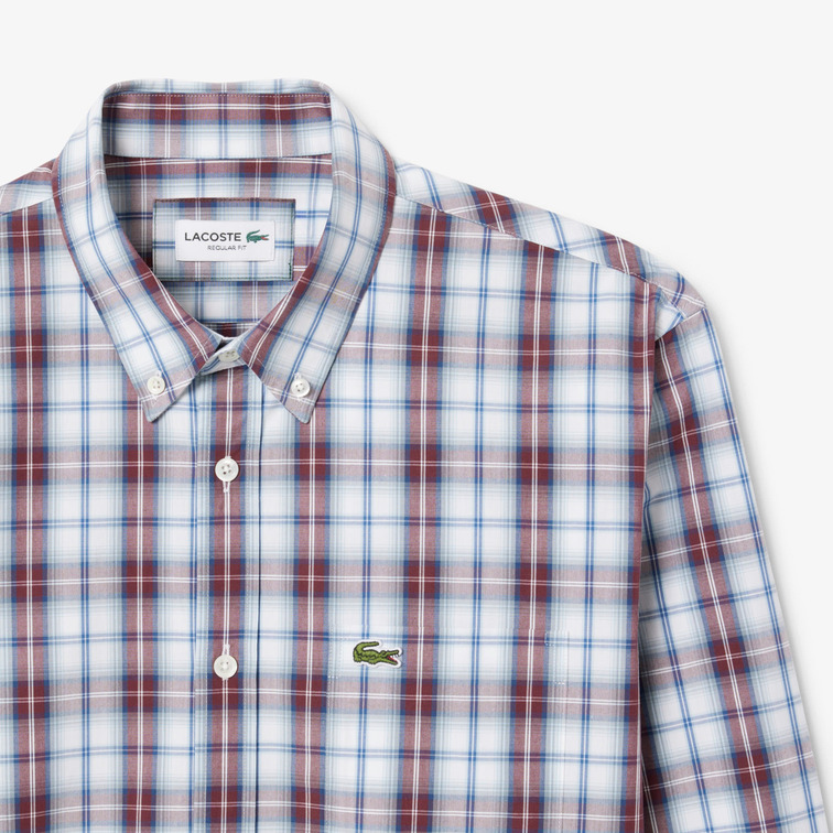 CAMISA HOMBRE  LACOSTE CHEMISE CASUAL MANCHES LONGUES