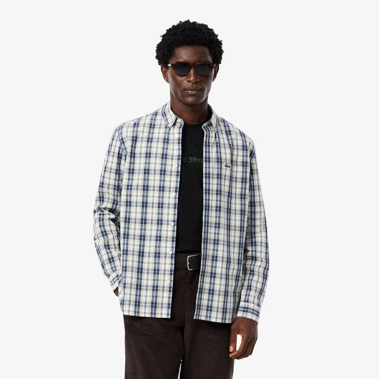 CAMISA HOMBRE  LACOSTE CHEMISE CASUAL MANCHES LONGUES