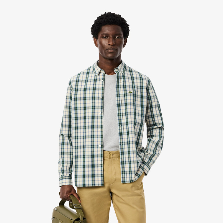 CAMISA HOMBRE  LACOSTE CHEMISE CASUAL MANCHES LONGUES