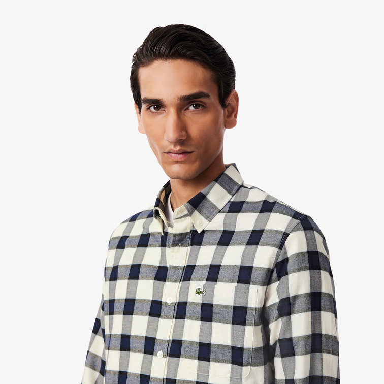 CAMISA HOMBRE  LACOSTE CHEMISE CASUAL MANCHES LONGUES