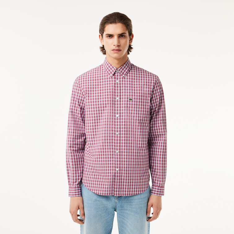 CAMISA HOMBRE  LACOSTE CHEMISE CASUAL MANCHES LONGUES