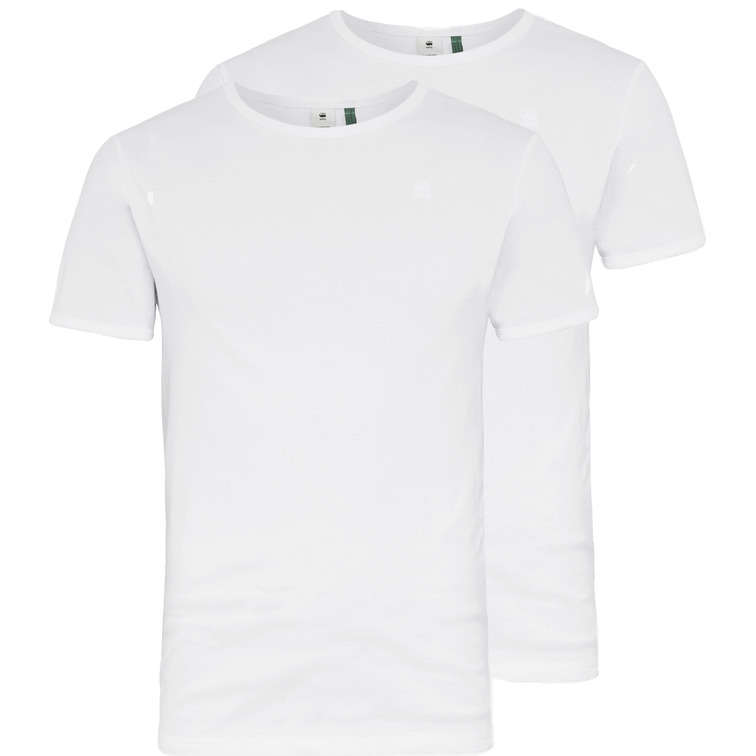 PACK 2 CAMISETAS HOMBRE G-STAR BASE HTS FIT SLIM