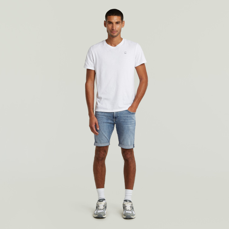 PANTALÓN CORTO VAQUERO HOMBRE G-STAR 3301 SLIM