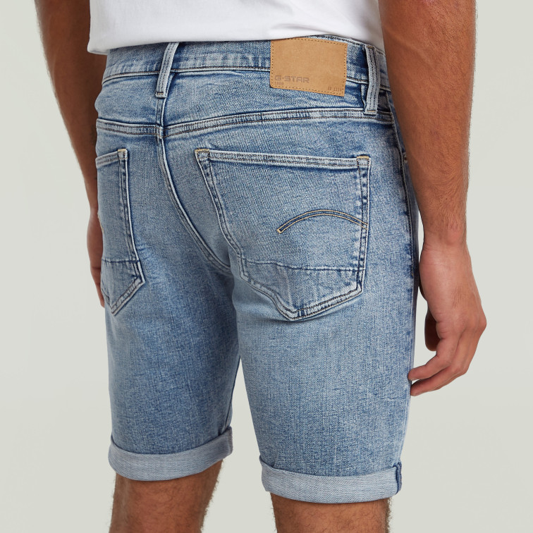 PANTALÓN CORTO VAQUERO HOMBRE G-STAR 3301 SLIM