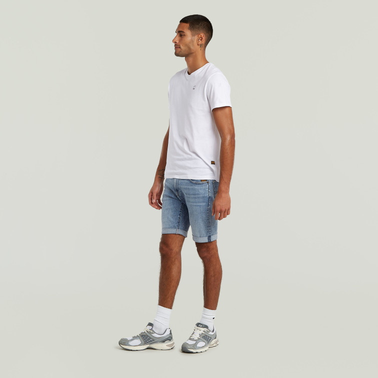 PANTALÓN CORTO VAQUERO HOMBRE G-STAR 3301 SLIM