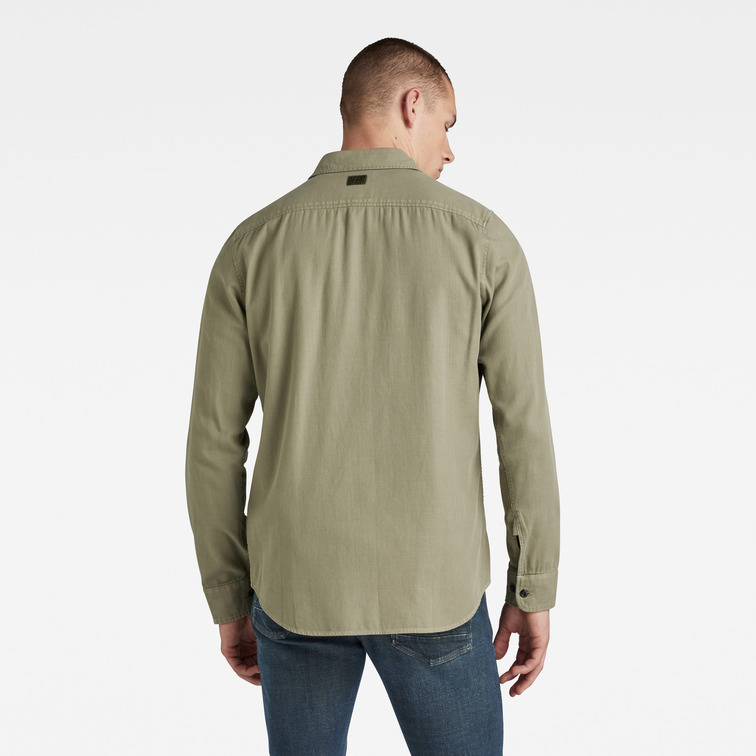 CAMISA CON BOLSILLOS HOMBRE G-STAR MARINE SLIM 
