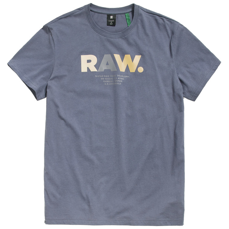 CAMISETA CON LOGO MULTICOLOR HOMBRE G-STAR