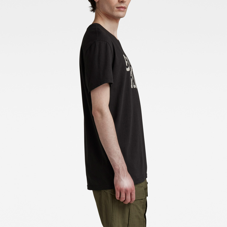 CAMISETA LOGO RETRO HOMBRE G-STAR
