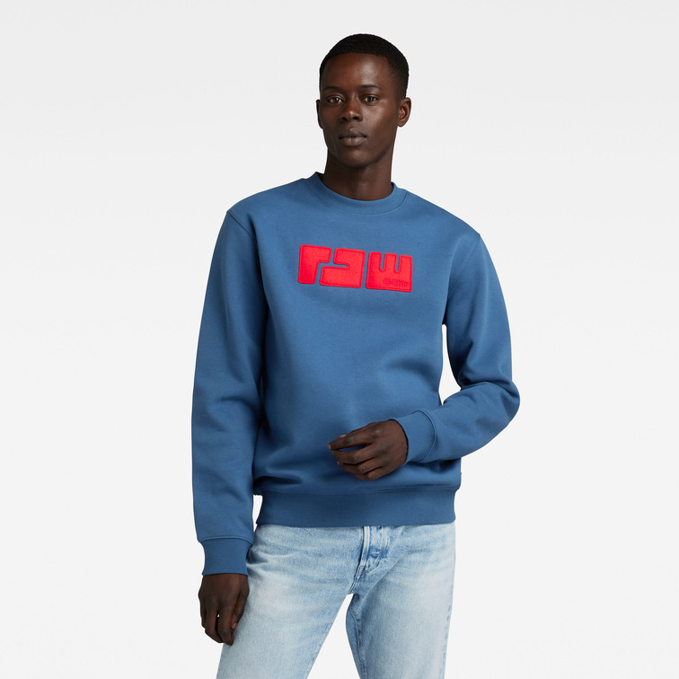 SUDADERA CON LOGO FELPA HOMBRE G-STAR RAW.FELT