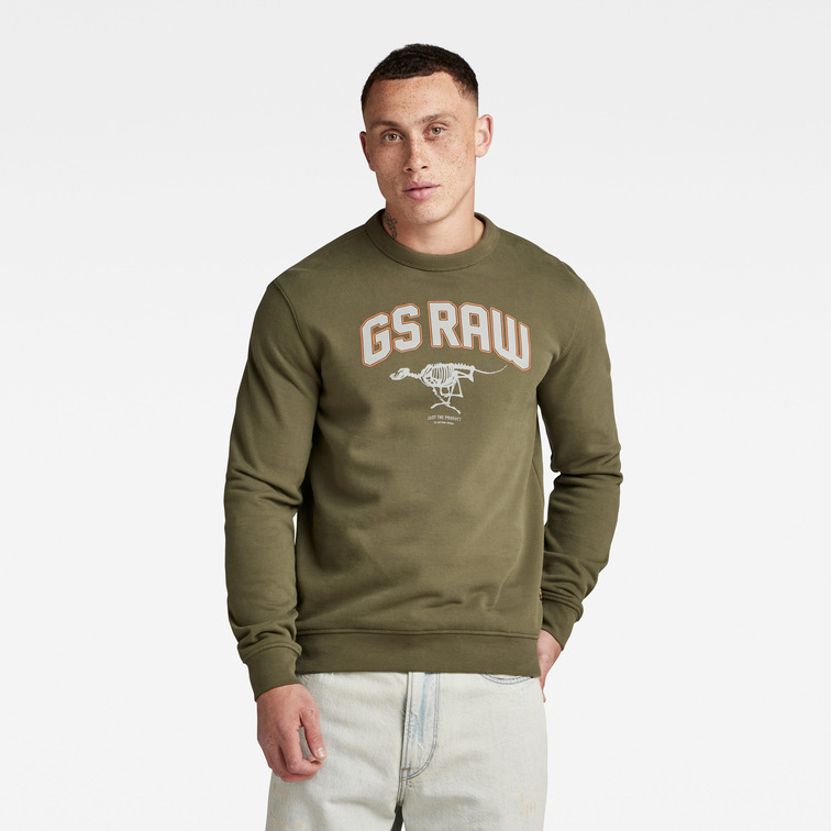 SUDADERA HOMBRE  G-STAR SKELETON DOG