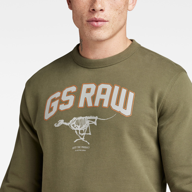 SUDADERA HOMBRE  G-STAR SKELETON DOG