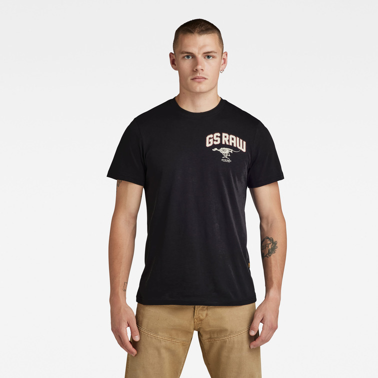 CAMISETA HOMBRE G-STAR SLIM SKELETON DOG