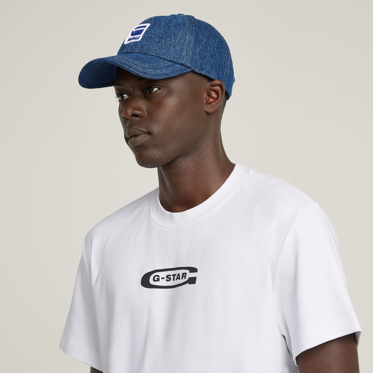 CAMISETA HOMBRE G-STAR LOGO OLD SKOOL FIT REGULAR
