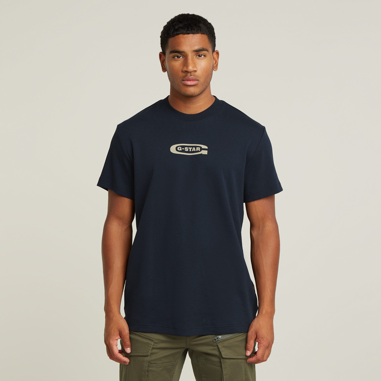 CAMISETA HOMBRE G-STAR LOGO OLD SKOOL FIT REGULAR