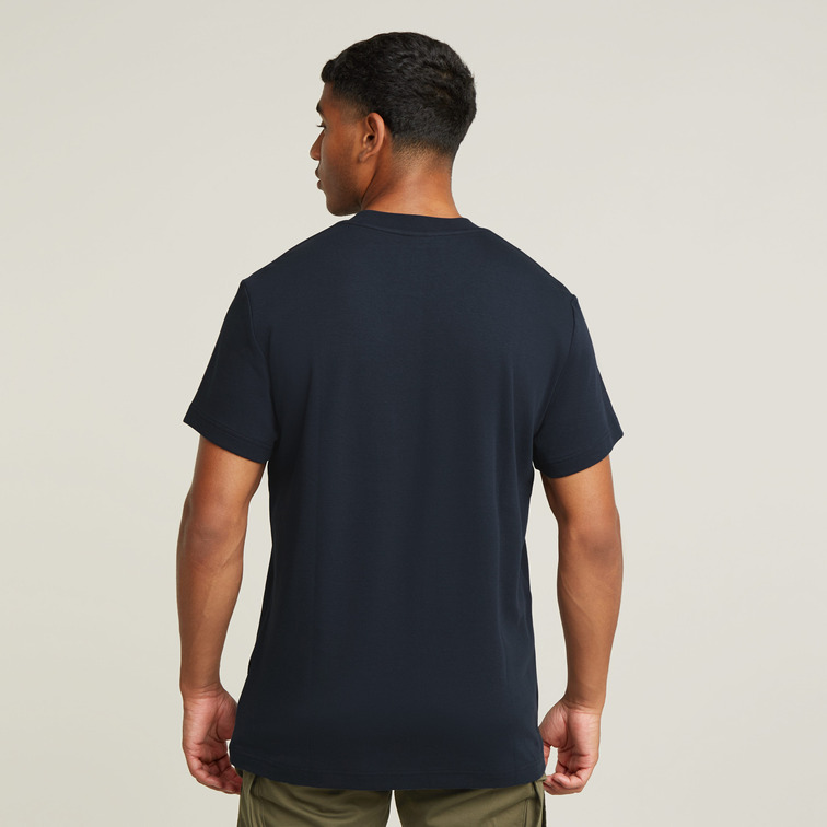 CAMISETA HOMBRE G-STAR LOGO OLD SKOOL FIT REGULAR