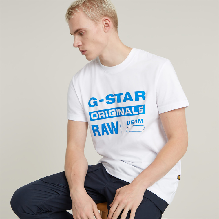 CAMISETA HOMBRE G-STAR ORIGINALS FIT REGULAR