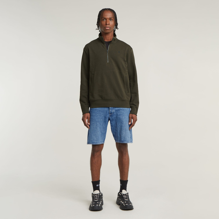 SUDADERA HOMBRE  G-STAR NIFOUS HALF ZIP SW
