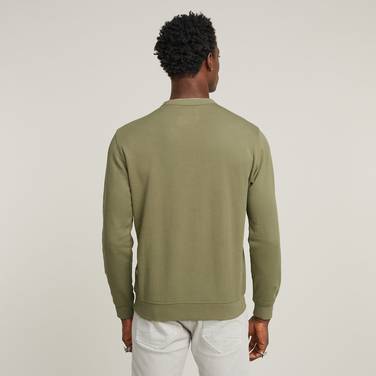 SUDADERA HOMBRE G-STAR LOGO G-SCRIPT FIT REGULAR
