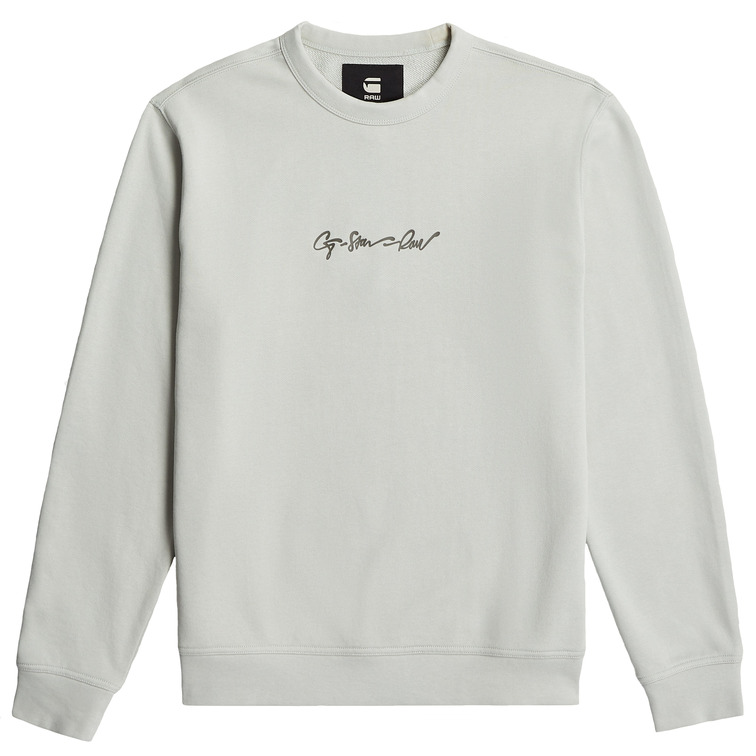 SUDADERA HOMBRE G-STAR LOGO G-SCRIPT FIT REGULAR