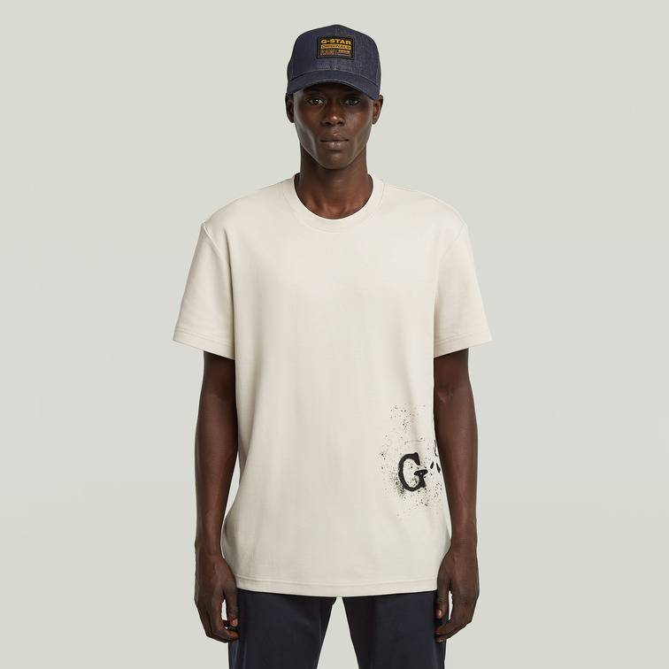CAMISETA HOMBRE  G-STAR SPRAYED GR R T