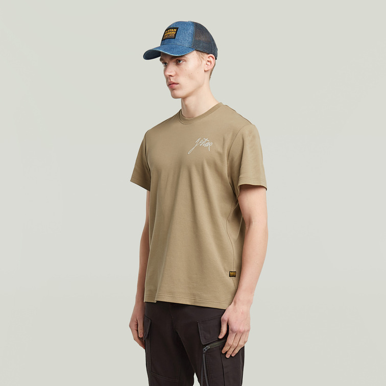 CAMISETA HOMBRE  G-STAR SCRIPT R T