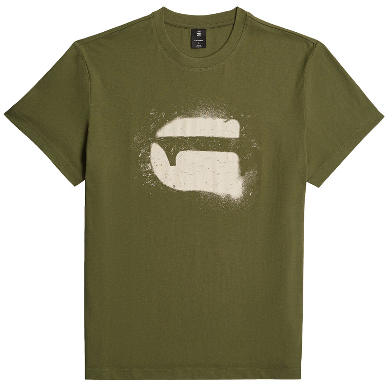 CAMISETA HOMBRE  G-STAR SPRAY G LOGO R T
