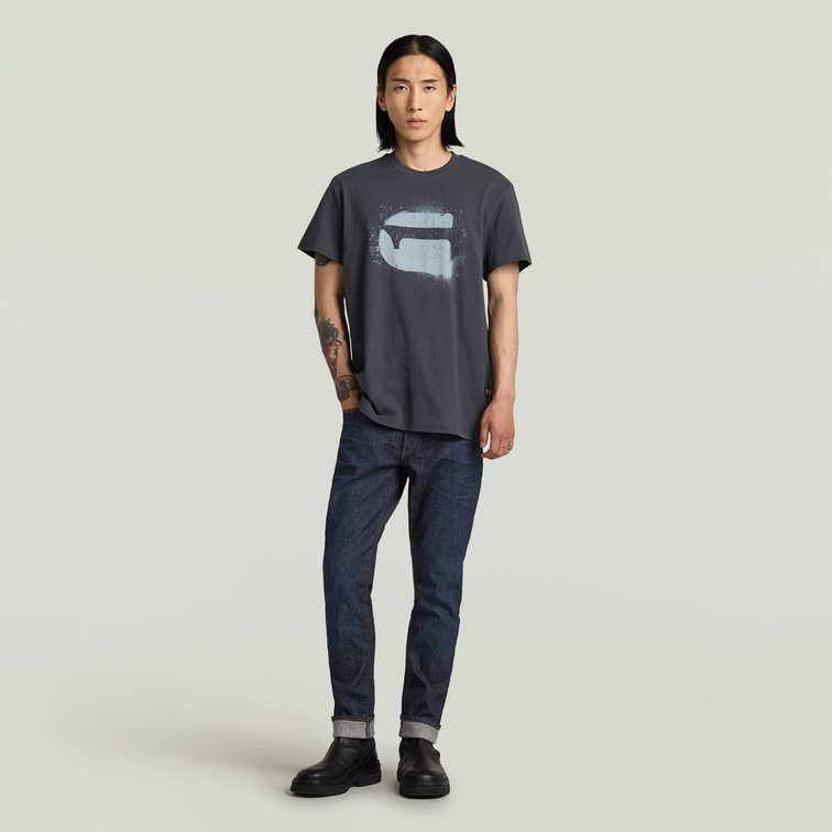 CAMISETA HOMBRE  G-STAR SPRAY G LOGO R T