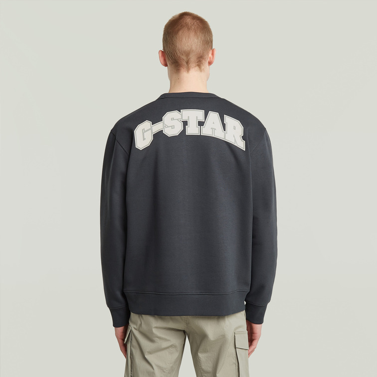 SUDADERA HOMBRE  G-STAR RUNNING DOG BACK GR R SW