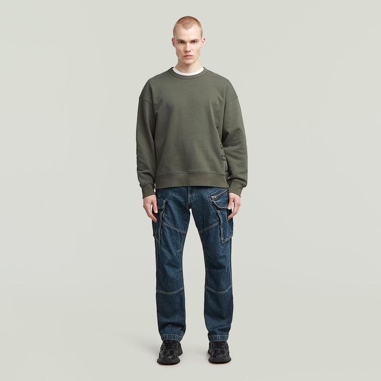 SUDADERA HOMBRE  G-STAR SPRAYED 89 GR LOOSE R SW