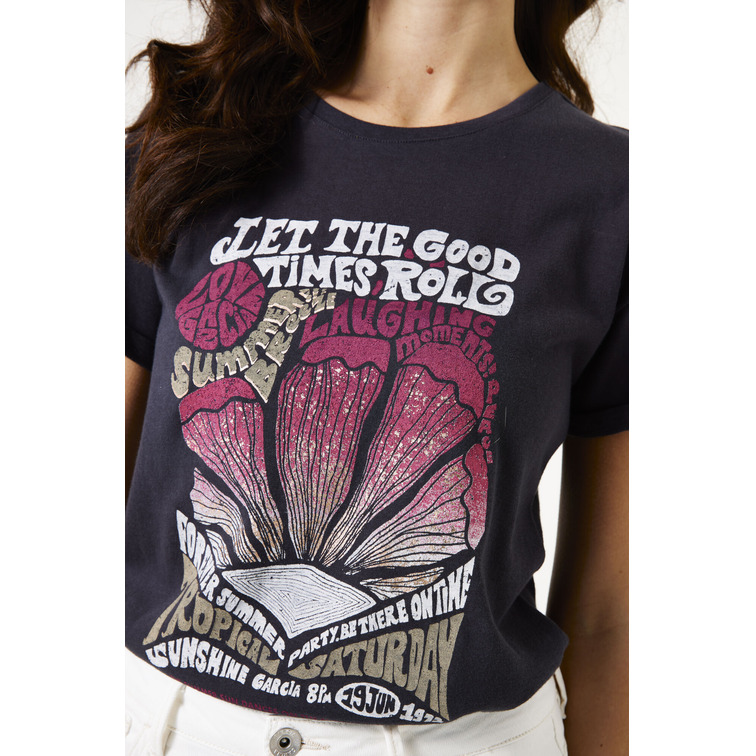 CAMISETA MUJER  GARCIA JEANS D50007_LADIES T-SHIRT SS