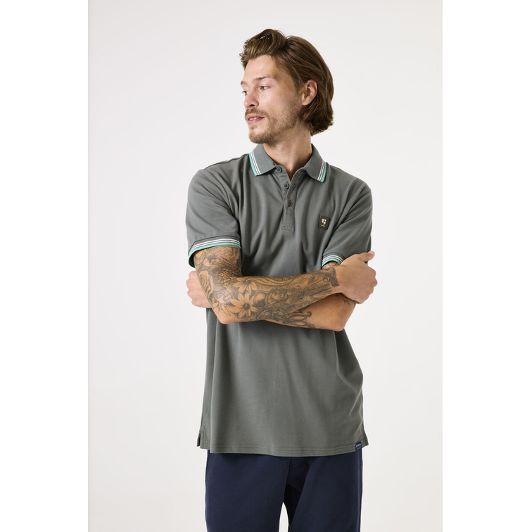 POLO HOMBRE GARCIA JEANS CON LOGO FIT REGULAR