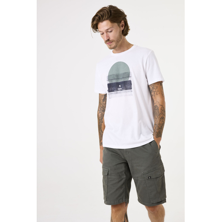 PANTALON CORTO HOMBRE GARCIA JEANS CARGO CON BOLSILLOS