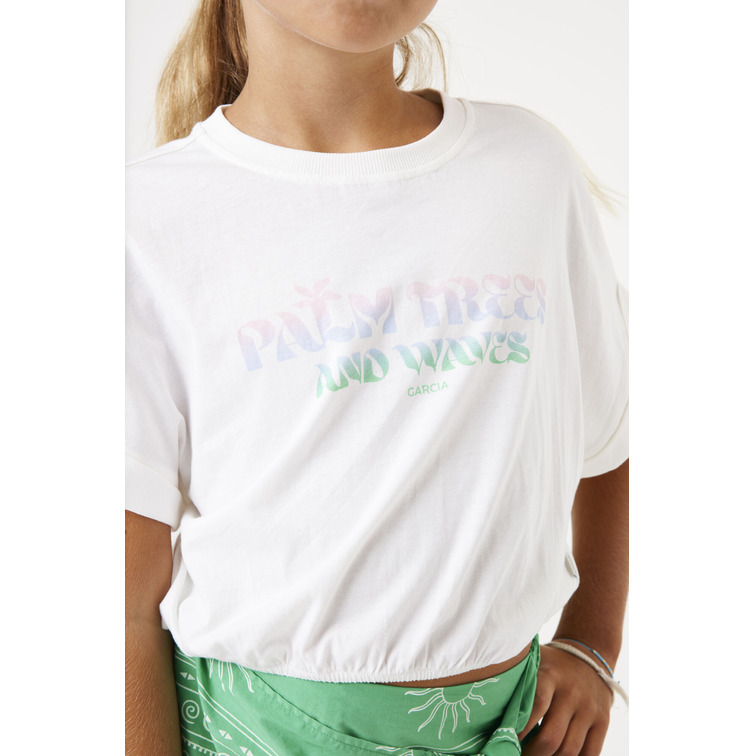 CAMISETA NIÑA  GARCIA JEANS D52406_GIRLS T-SHIRT SS