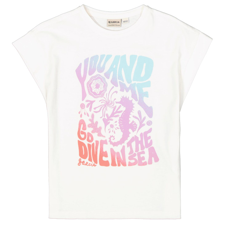 CAMISETA NIÑA  GARCIA JEANS D54401_GIRLS T-SHIRT SS