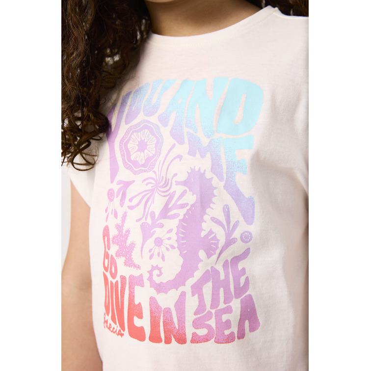 CAMISETA NIÑA  GARCIA JEANS D54401_GIRLS T-SHIRT SS