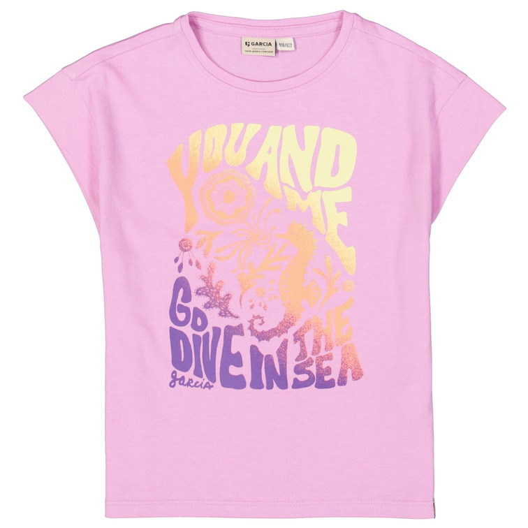 CAMISETA NIÑA  GARCIA JEANS D54401_GIRLS T-SHIRT SS