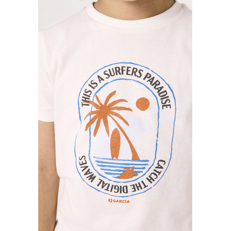 CAMISETA NIÑO  GARCIA JEANS D55401_BOYS T-SHIRT SS