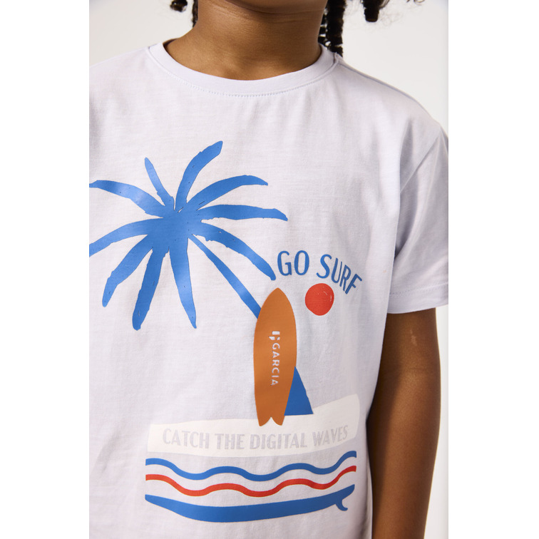 CAMISETA NIÑO  GARCIA JEANS D55405_BOYS T-SHIRT SS