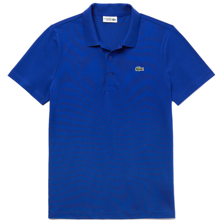 POLO EN OTOMÁN DE MEZCLA DE ALGODÓN HOMBRE LACOSTE SPORT
