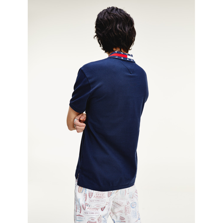 POLO HOMBRE  TH TJM FLAG NECK POLO