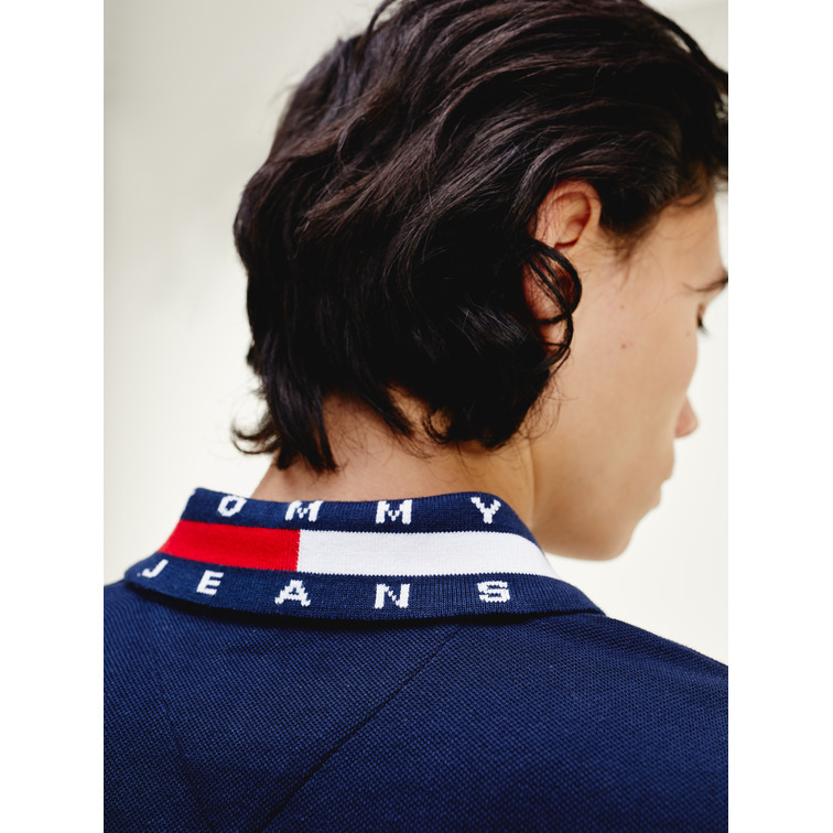 POLO HOMBRE  TH TJM FLAG NECK POLO