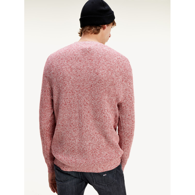 JERSEY HOMBRE TOMMY JEANS LOGO PARCHE